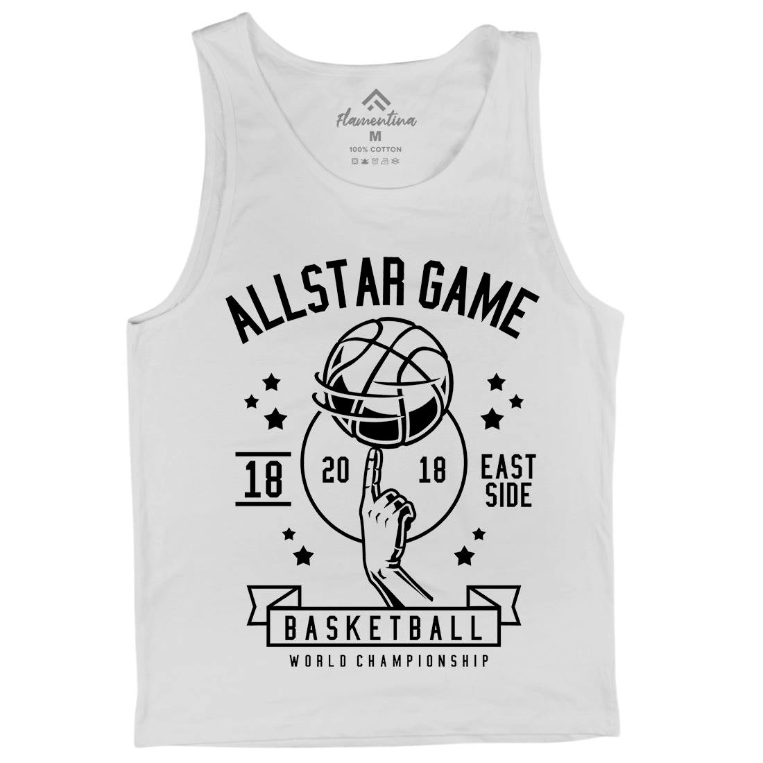 All Star Basketball Mens Tank Top Vest Sport B479