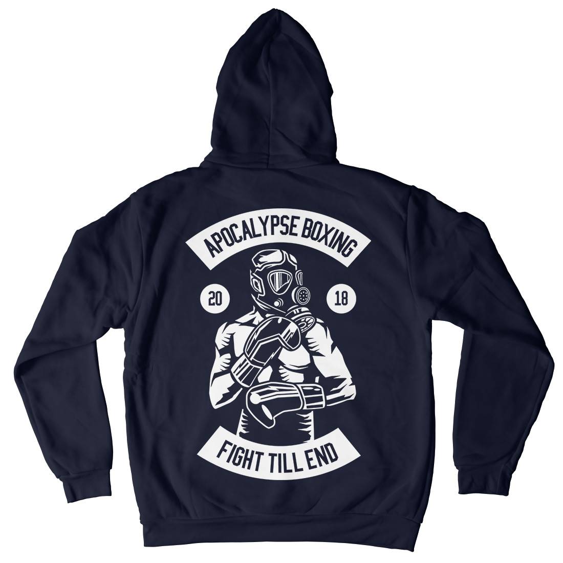 Apocalypse Boxing Mens Hoodie With Pocket Sport B481