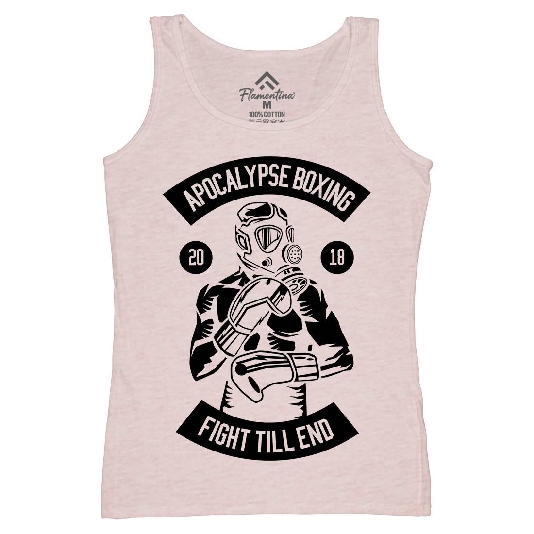 Apocalypse Boxing Womens Organic Tank Top Vest Sport B481
