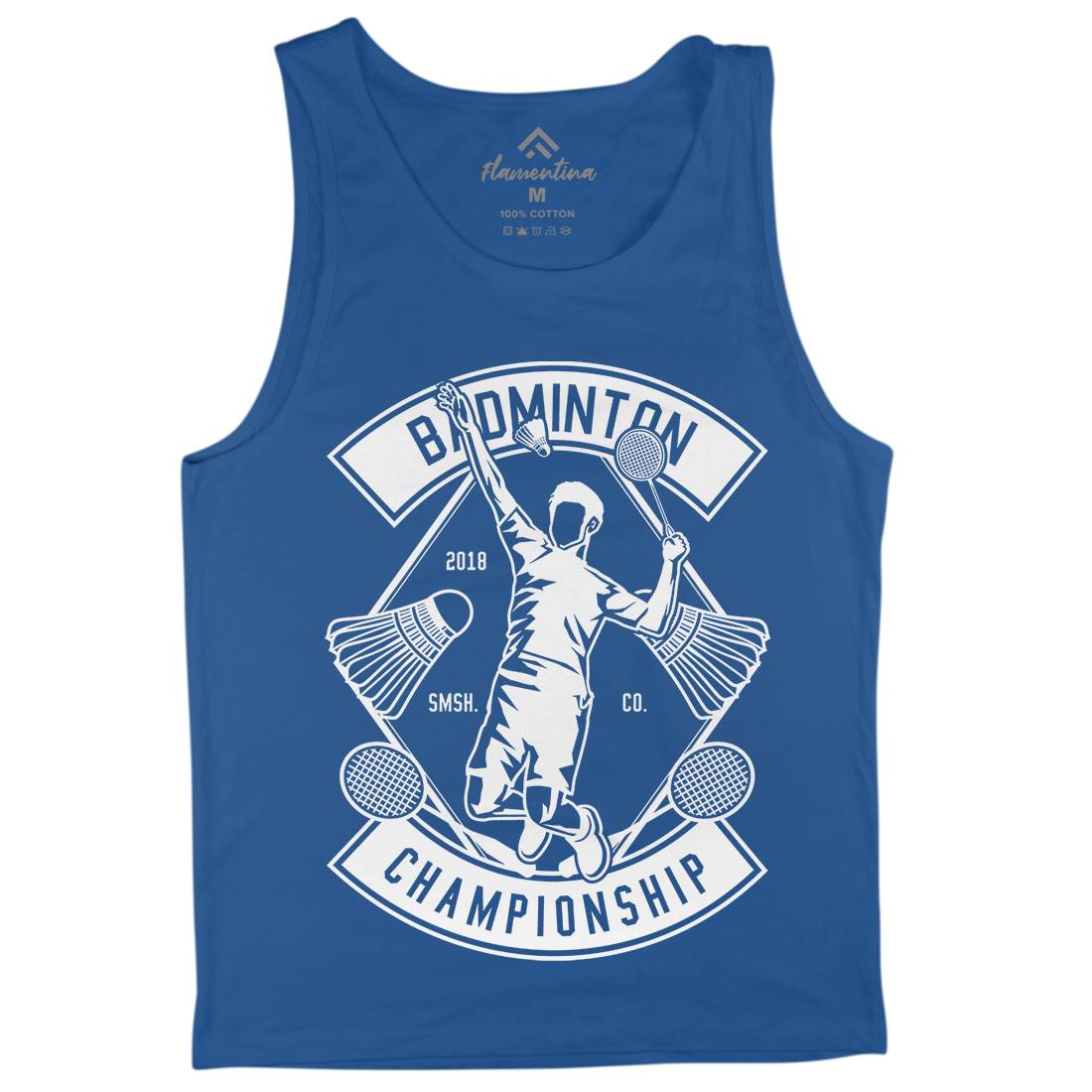 Badminton Championship Mens Tank Top Vest Sport B486