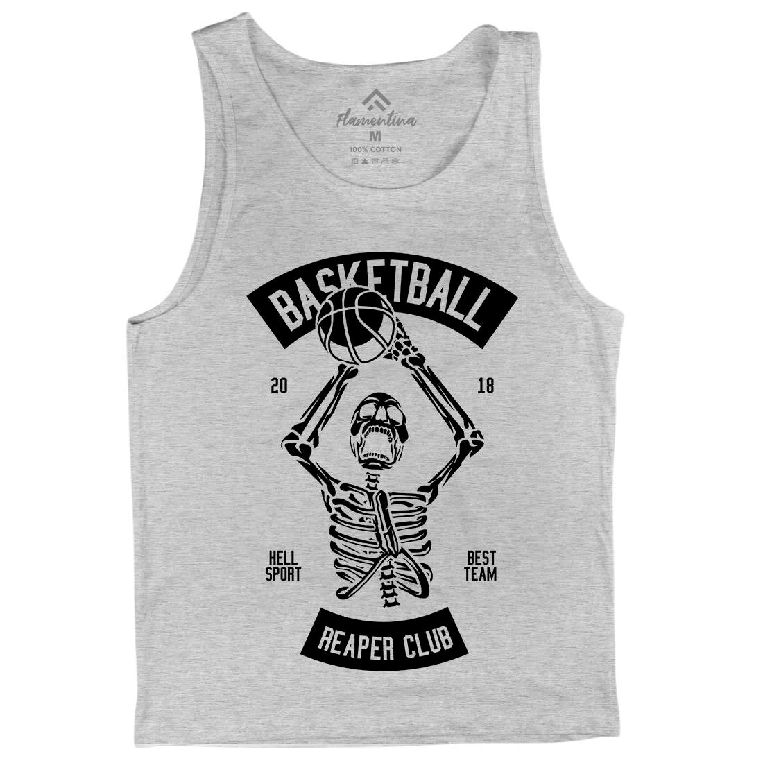 Basketball Reaper Club Mens Tank Top Vest Sport B491