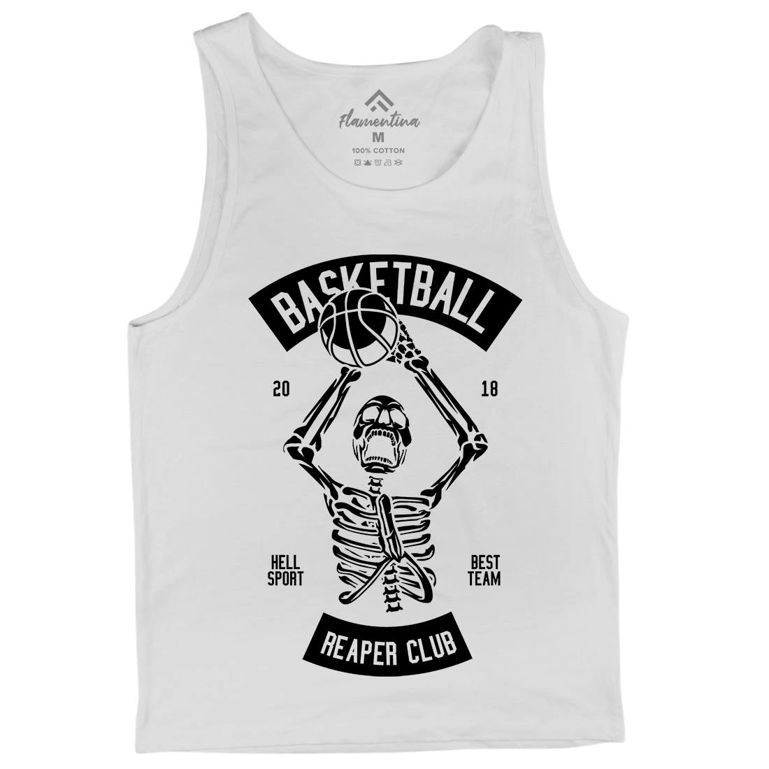 Basketball Reaper Club Mens Tank Top Vest Sport B491