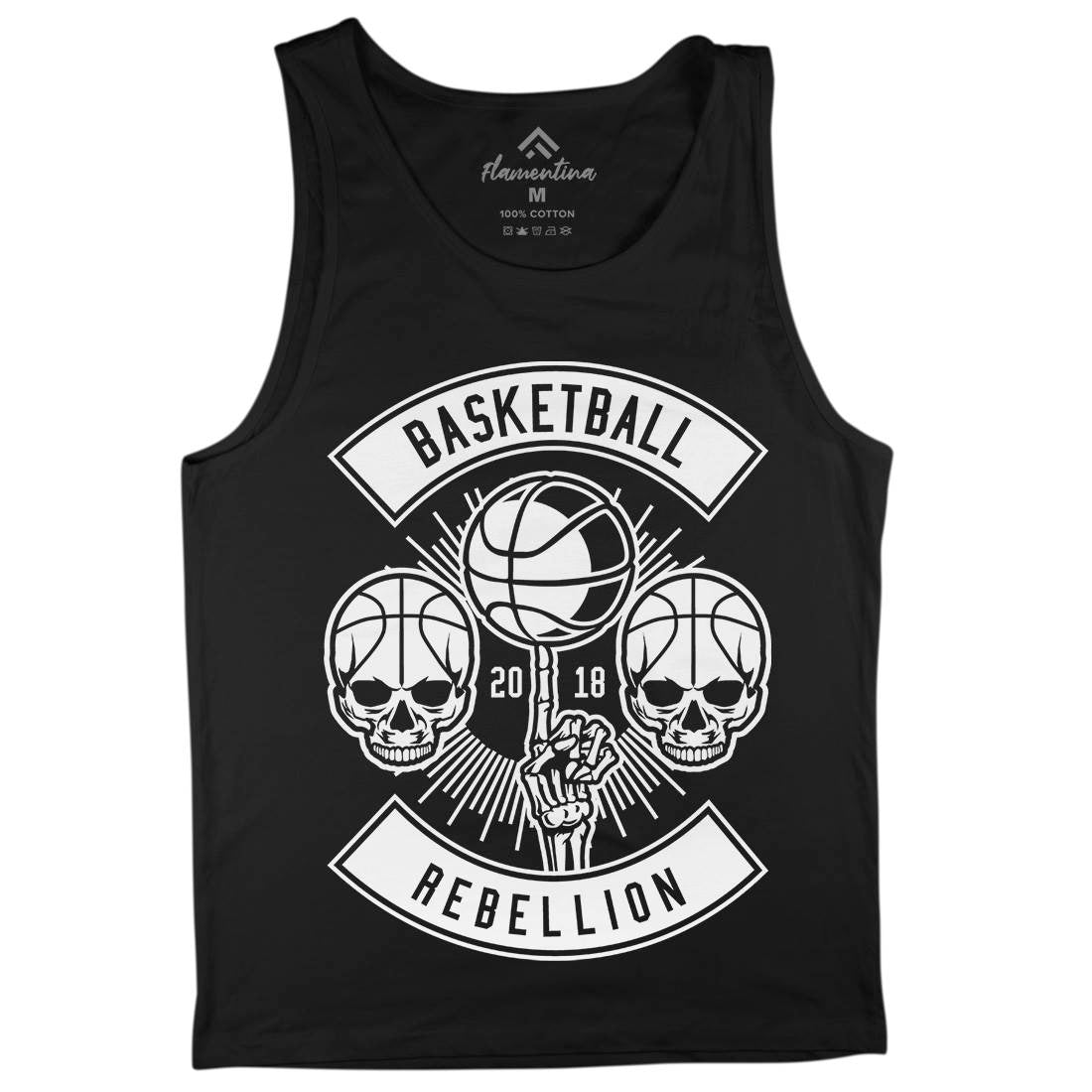 Basketball Rebellion Mens Tank Top Vest Sport B492
