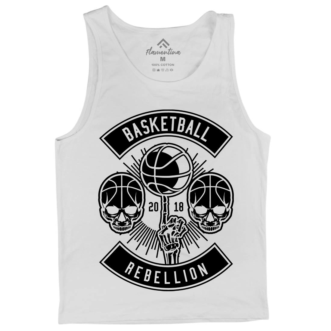 Basketball Rebellion Mens Tank Top Vest Sport B492