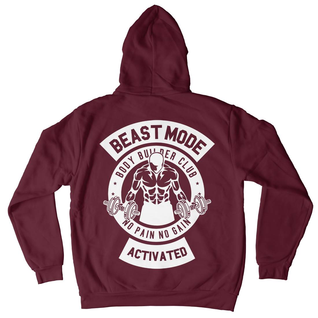 Beast Mode Activated Kids Crew Neck Hoodie Gym B493