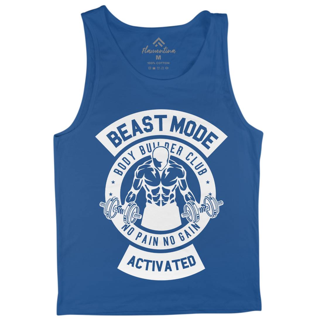 Beast Mode Activated Mens Tank Top Vest Gym B493