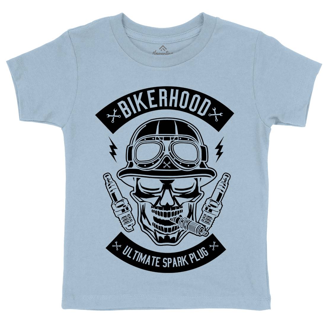 Bikerhood Kids Crew Neck T-Shirt Bikes B497