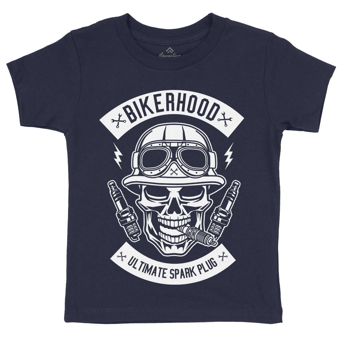 Bikerhood Kids Crew Neck T-Shirt Bikes B497
