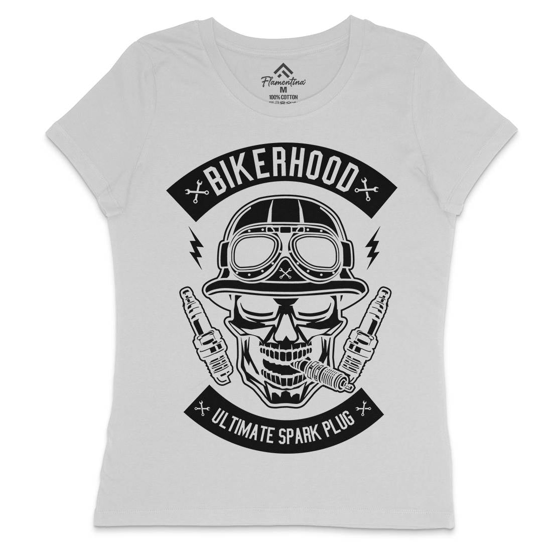 Bikerhood Womens Crew Neck T-Shirt Bikes B497