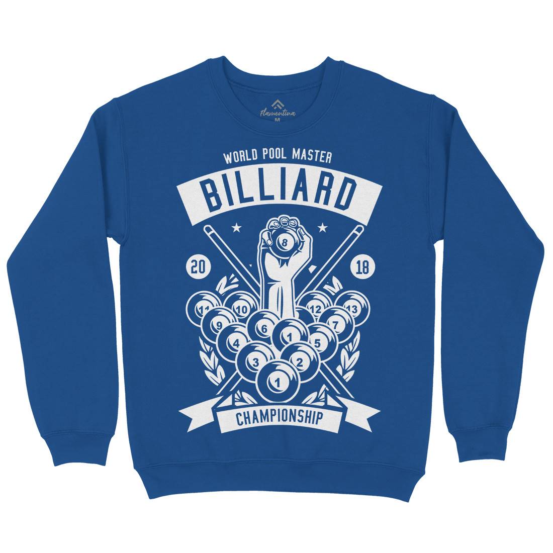 Billiard Championship Kids Crew Neck Sweatshirt Sport B499