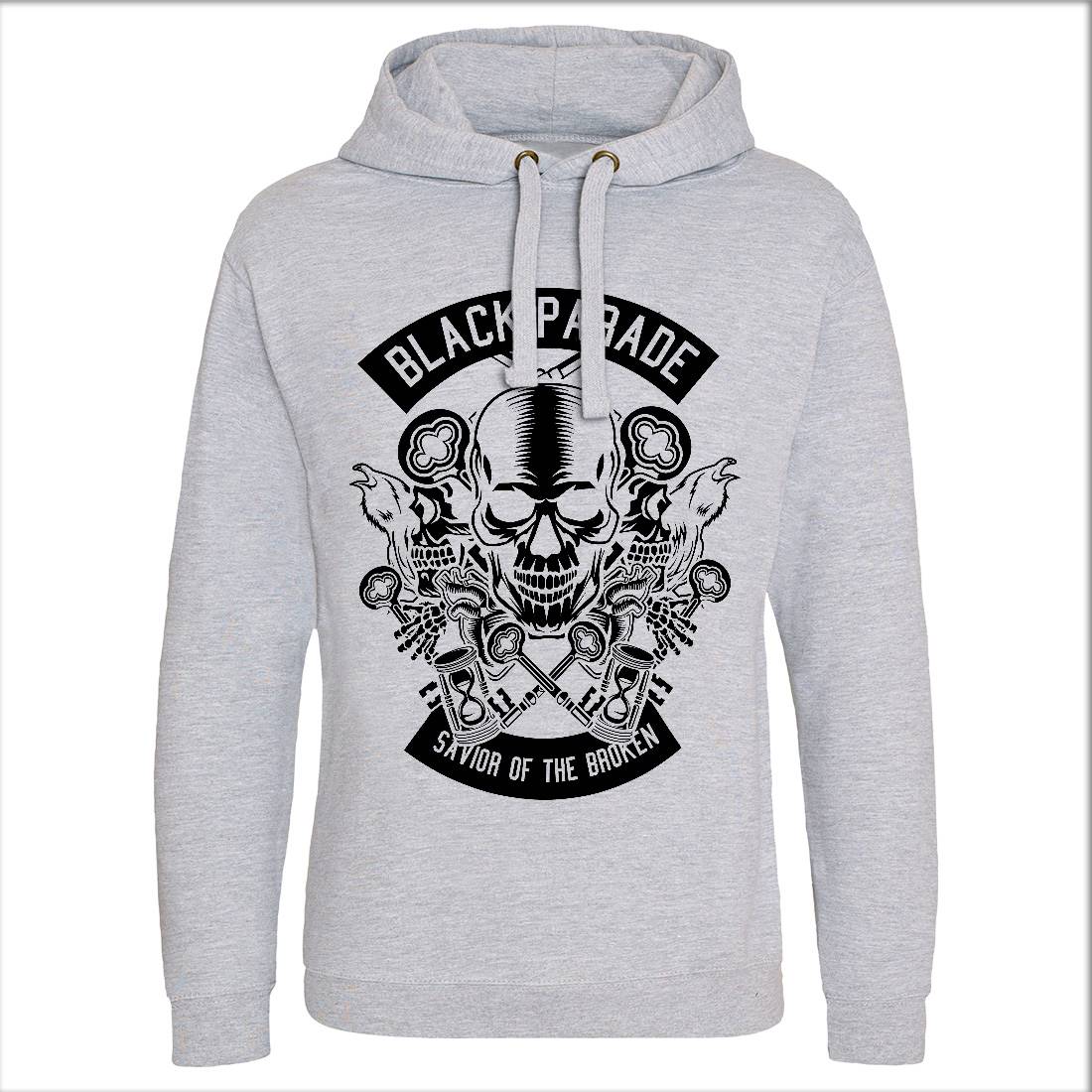 Black Parade Mens Hoodie Without Pocket Horror B501