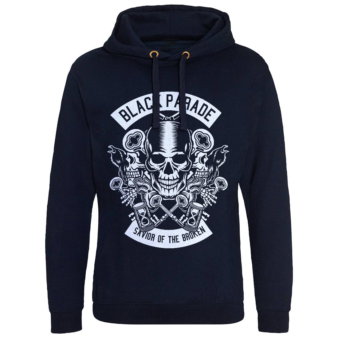 Black Parade Mens Hoodie Without Pocket Horror B501