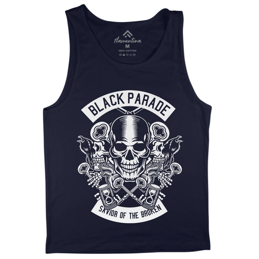 Black Parade Mens Tank Top Vest Horror B501