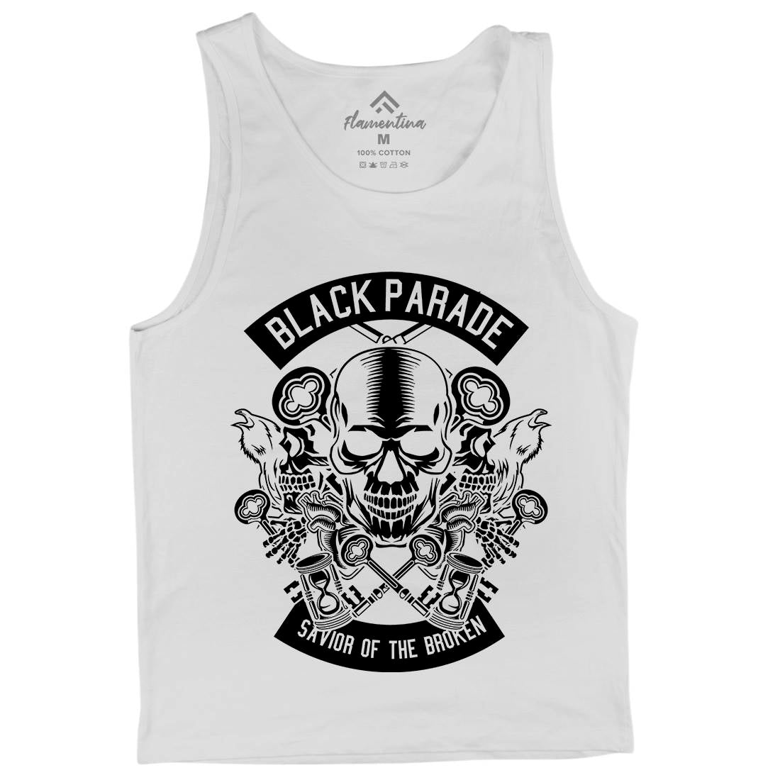 Black Parade Mens Tank Top Vest Horror B501