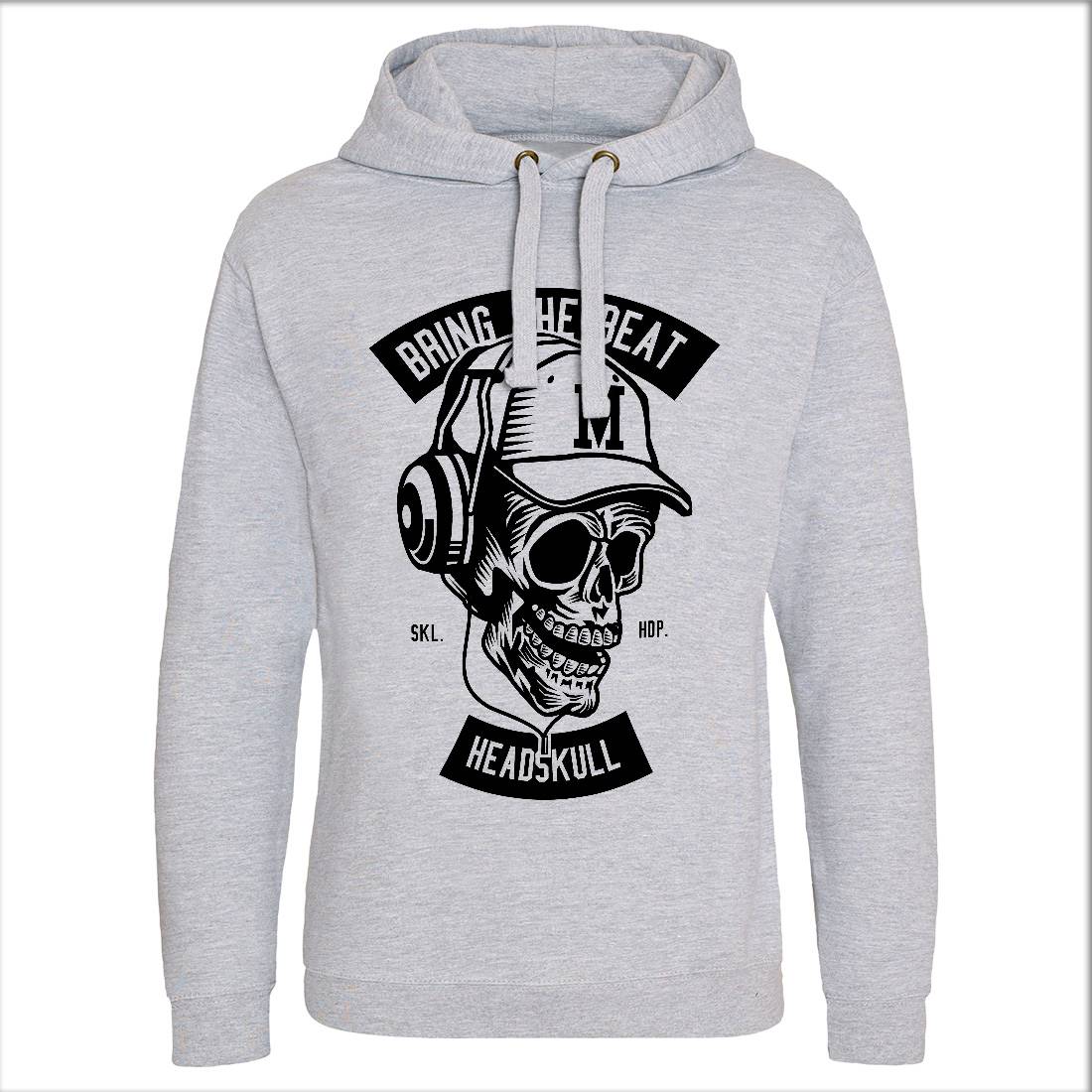 Bring The Beat Mens Hoodie Without Pocket Music B506