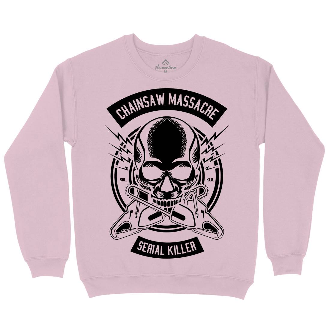 Chainsaw Massacre Kids Crew Neck Sweatshirt Horror B511