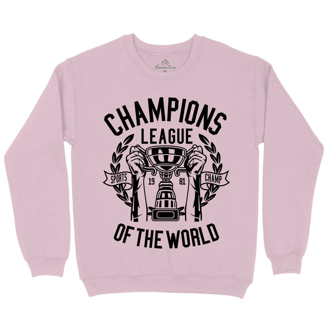 Champions League Kids Crew Neck Sweatshirt Sport B512