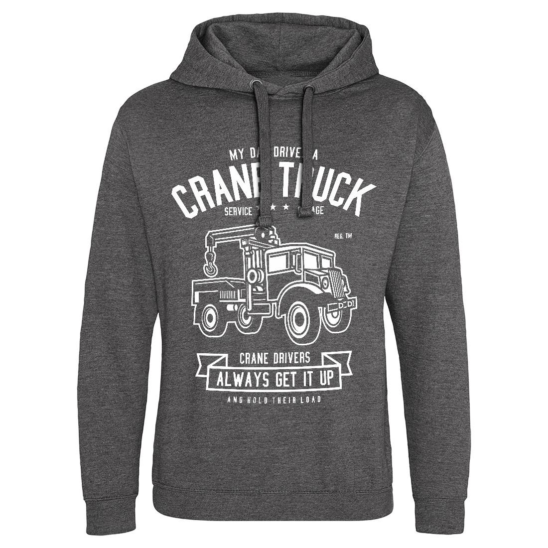 Crane Truck Mens Hoodie Without Pocket Vehicles B520