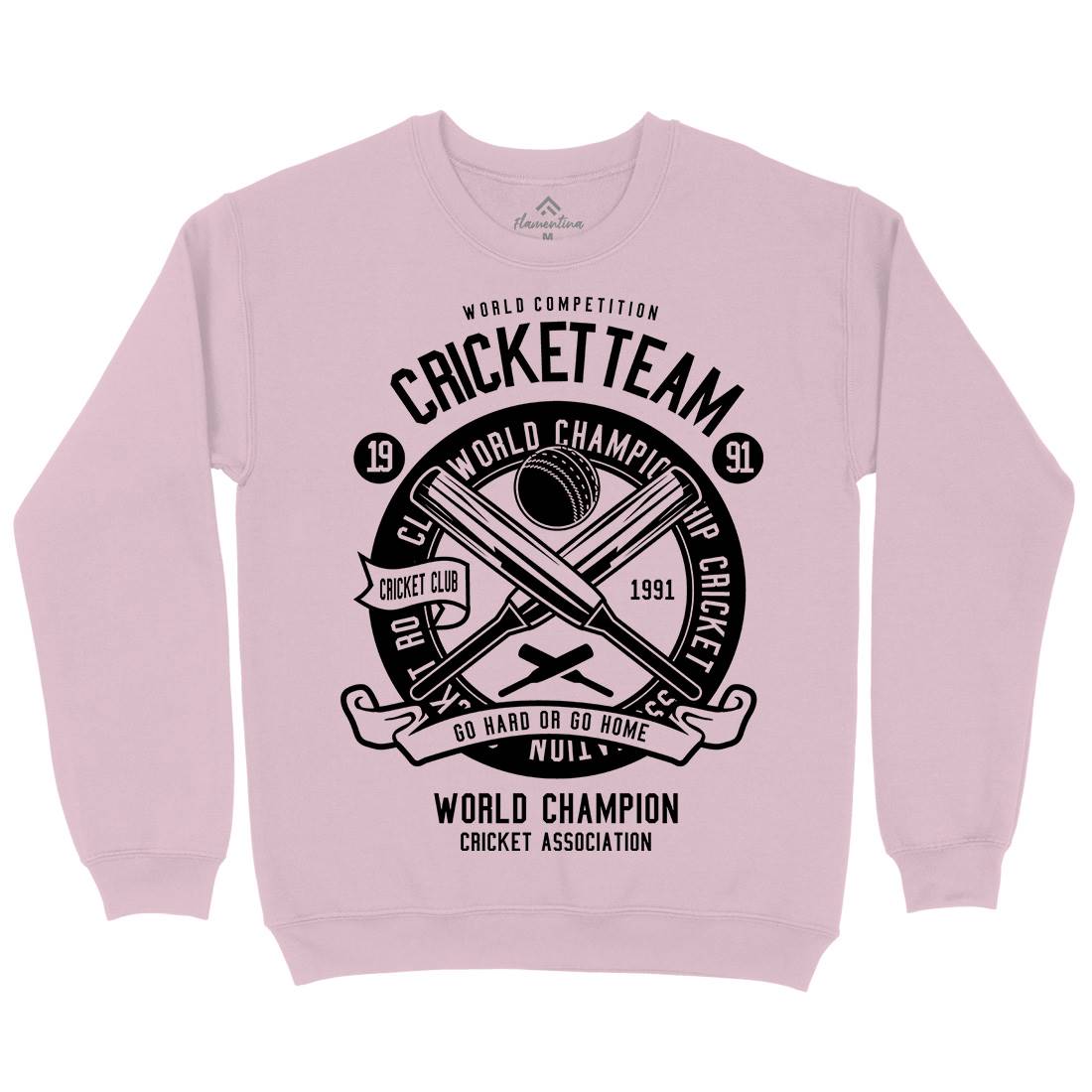 Cricket Team Kids Crew Neck Sweatshirt Sport B521