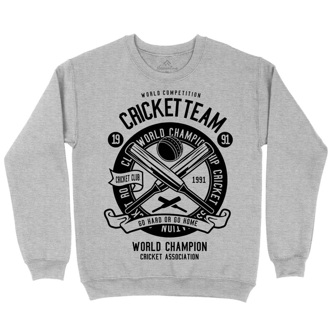 Cricket Team Mens Crew Neck Sweatshirt Sport B521