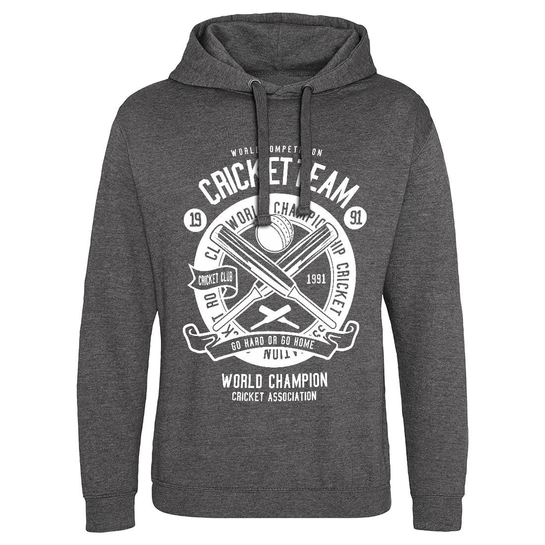 Cricket Team Mens Hoodie Without Pocket Sport B521