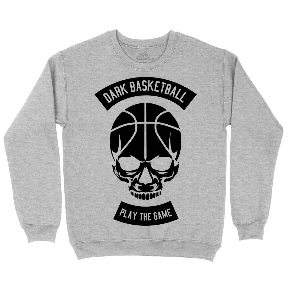 Dark Basketball Kids Crew Neck Sweatshirt Sport B525