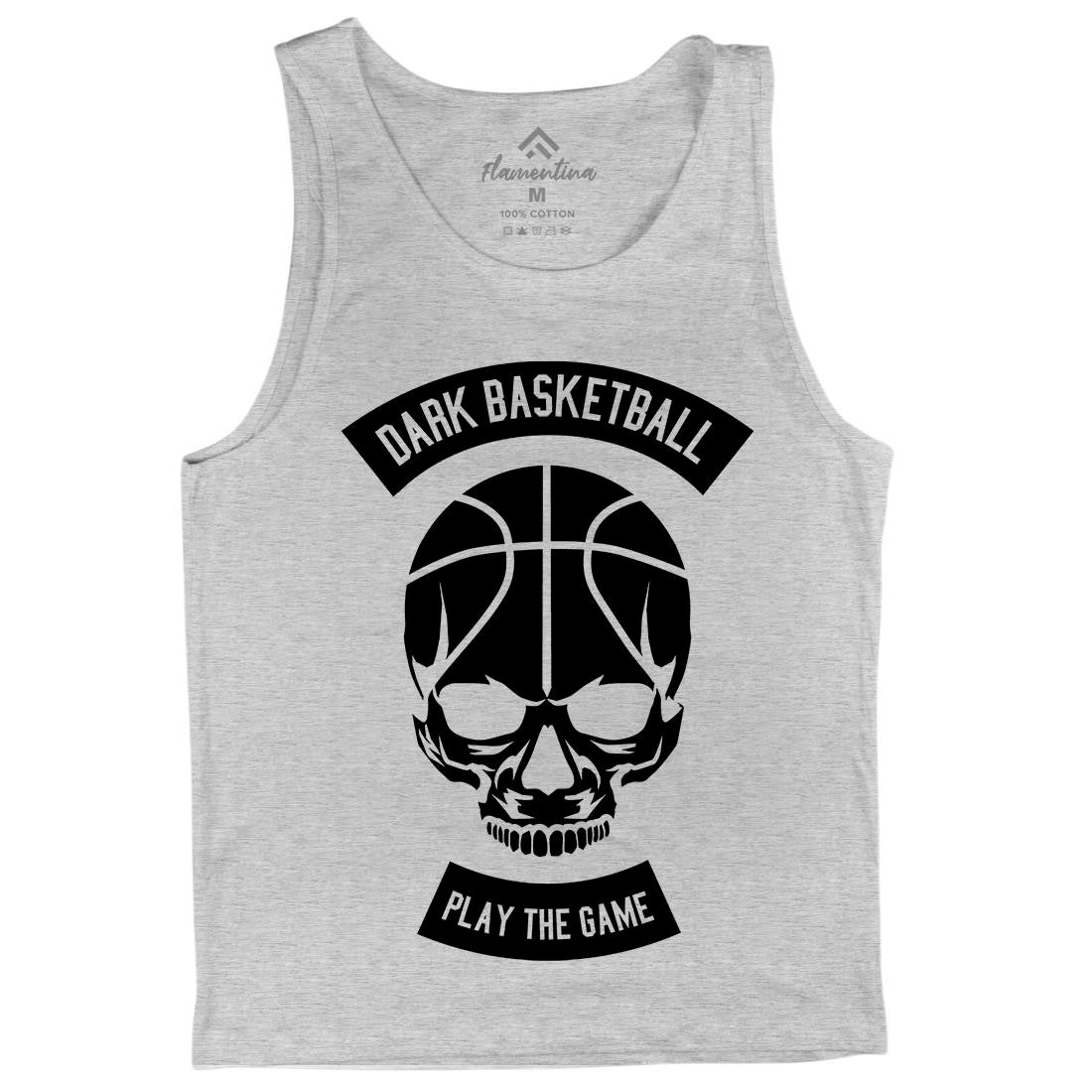 Dark Basketball Mens Tank Top Vest Sport B525
