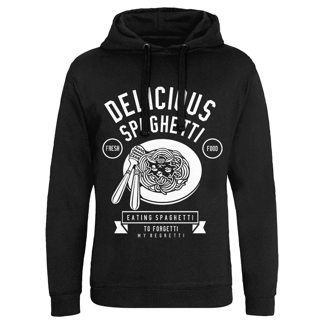 Delicious Spaghetti Mens Hoodie Without Pocket Food B530