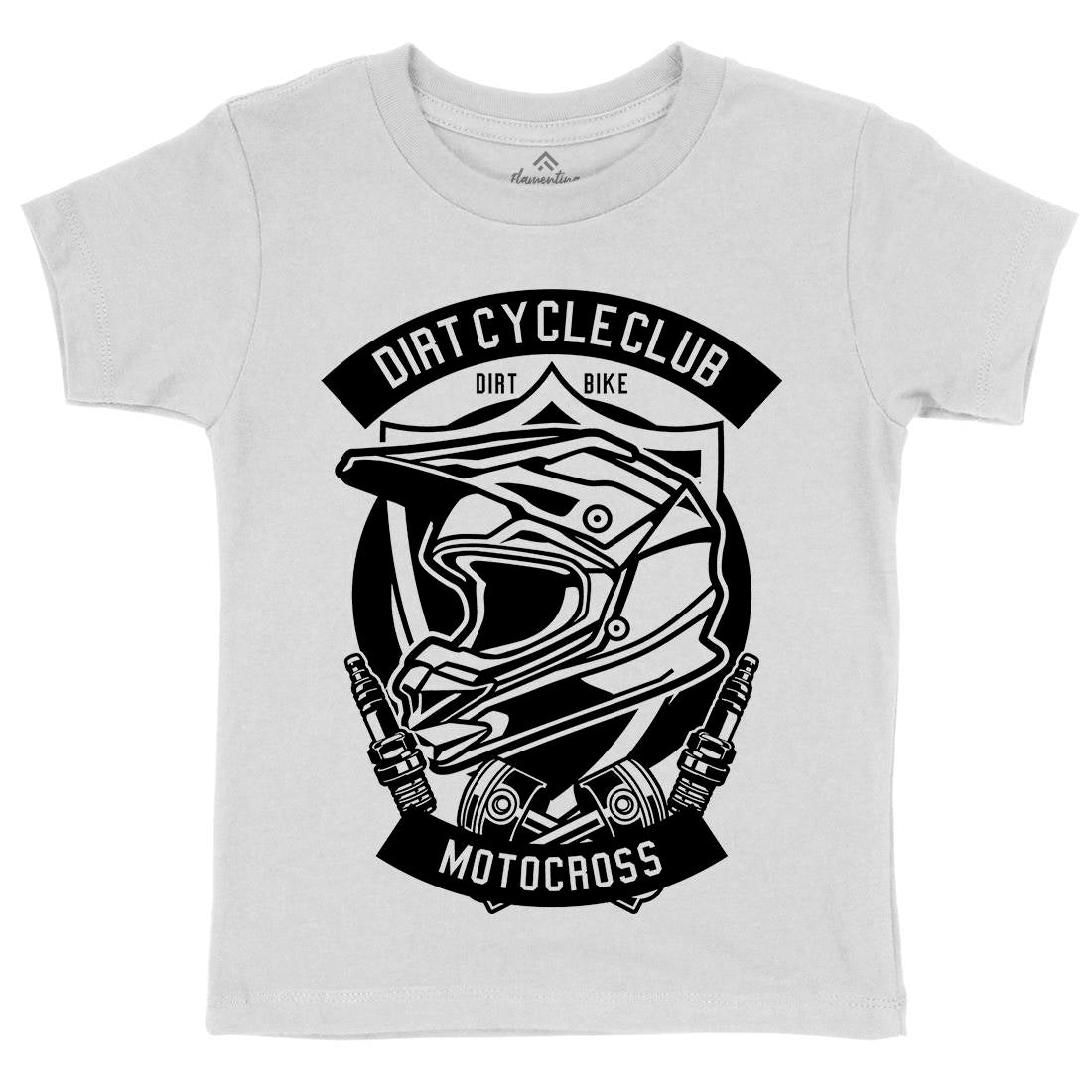 Dirty Cycle Club Kids Organic Crew Neck T-Shirt Motorcycles B532
