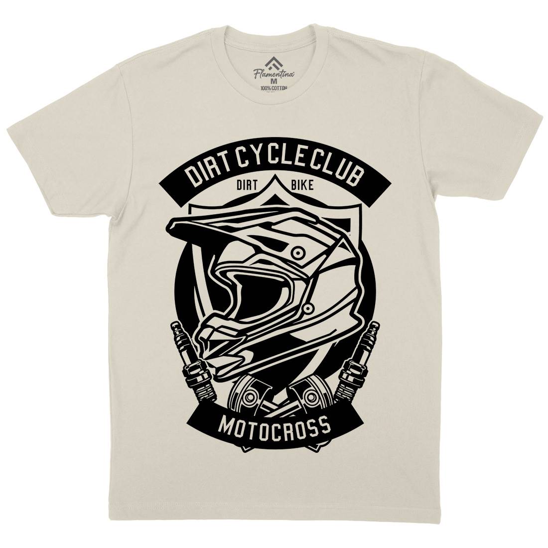 Dirty Cycle Club Mens Organic Crew Neck T-Shirt Motorcycles B532
