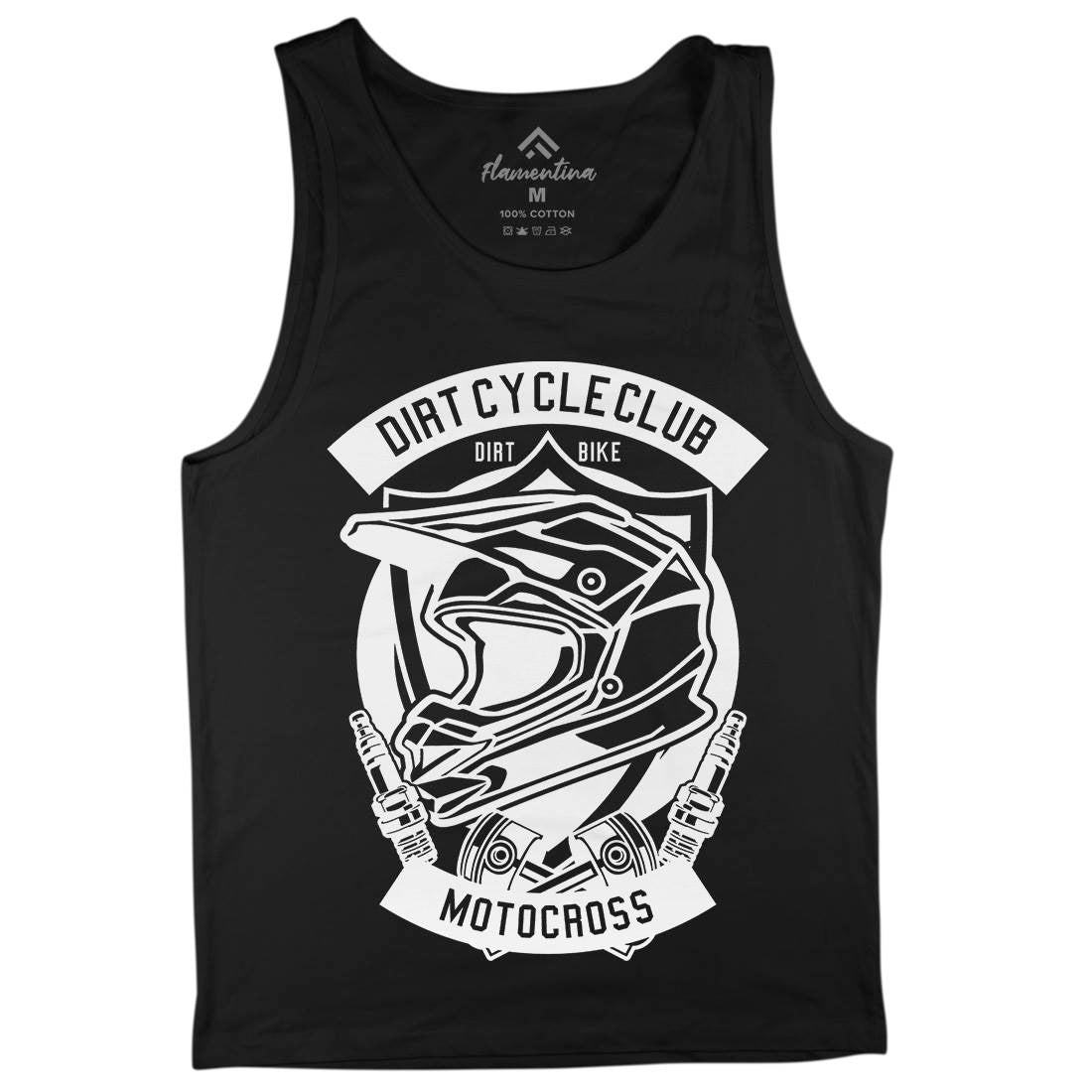 Dirty Cycle Club Mens Tank Top Vest Motorcycles B532