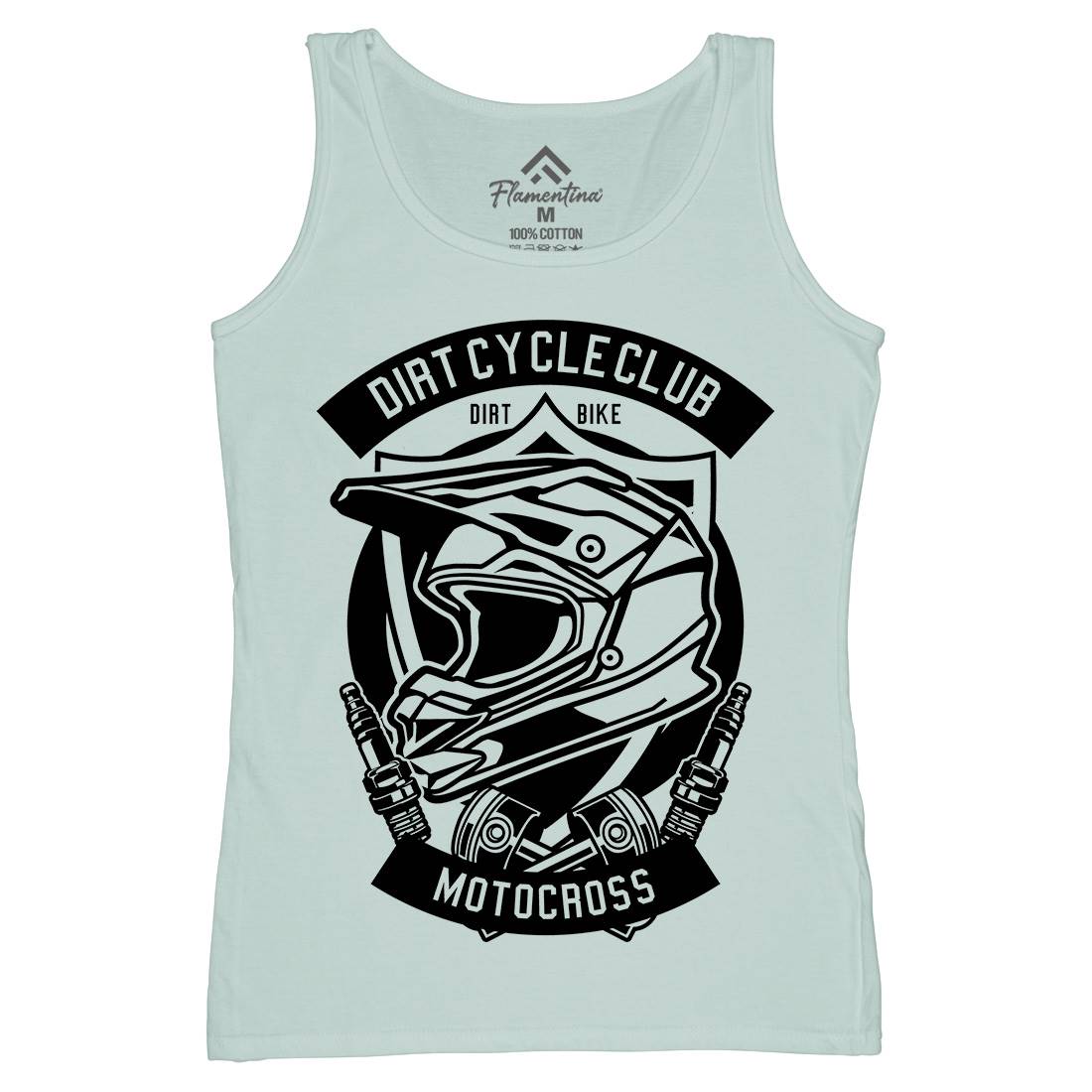 Dirty Cycle Club Womens Organic Tank Top Vest Motorcycles B532