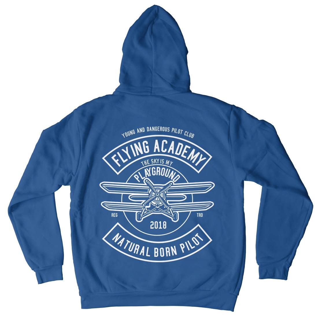 Flying Academy Kids Crew Neck Hoodie Vehicles B540