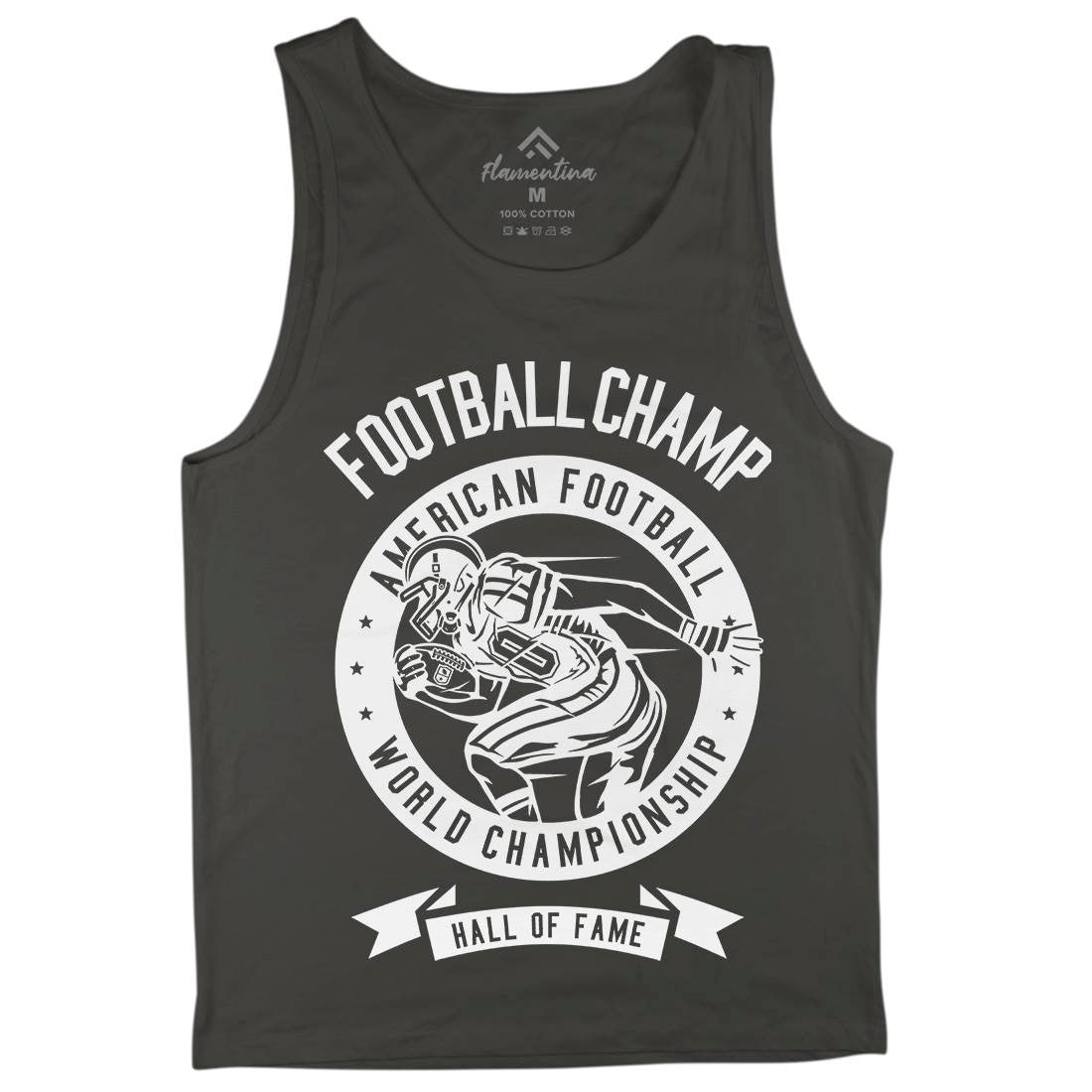 Football Champ Mens Tank Top Vest Sport B541