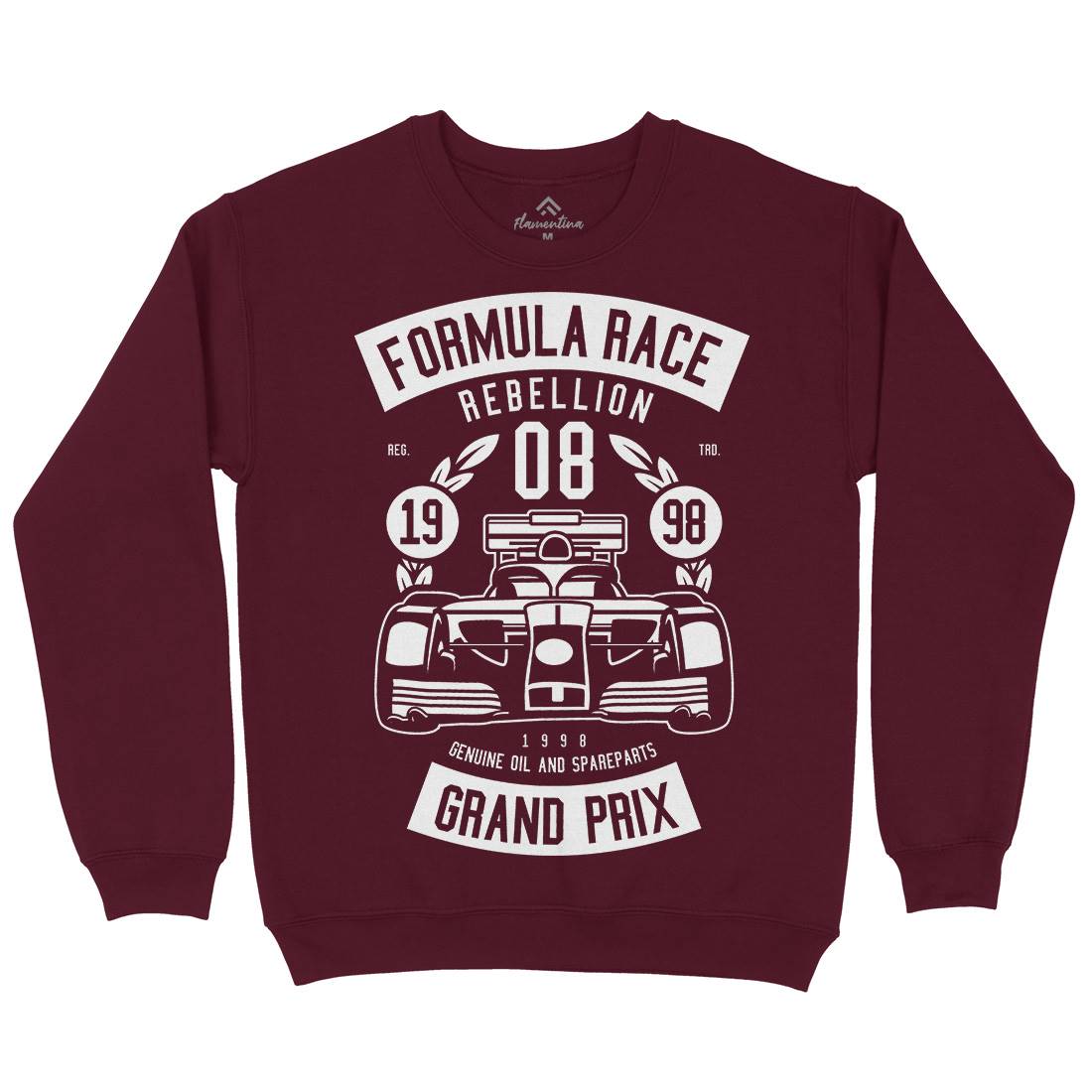Formula Race Mens Crew Neck Sweatshirt Cars B544