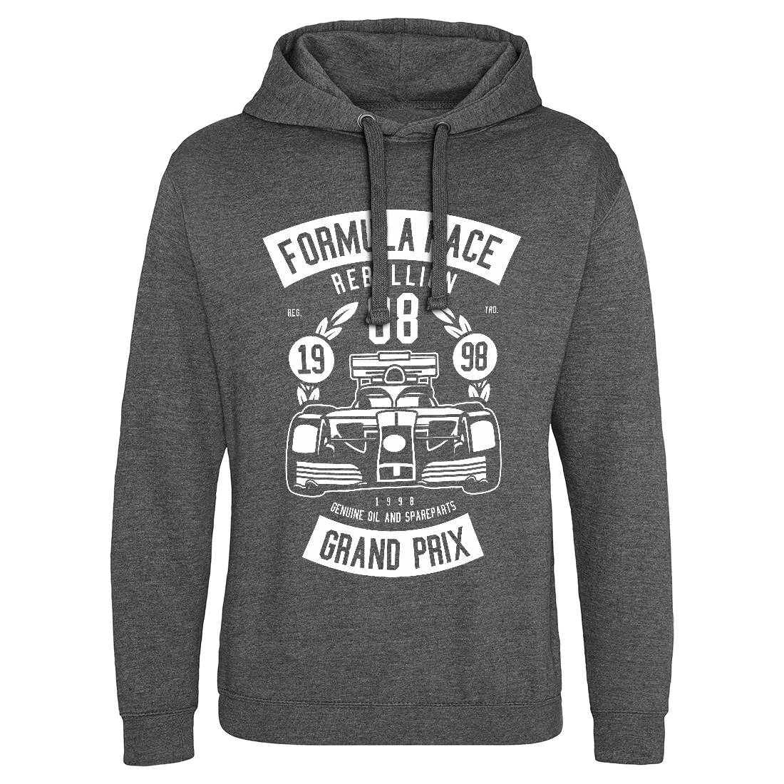 Formula Race Mens Hoodie Without Pocket Cars B544