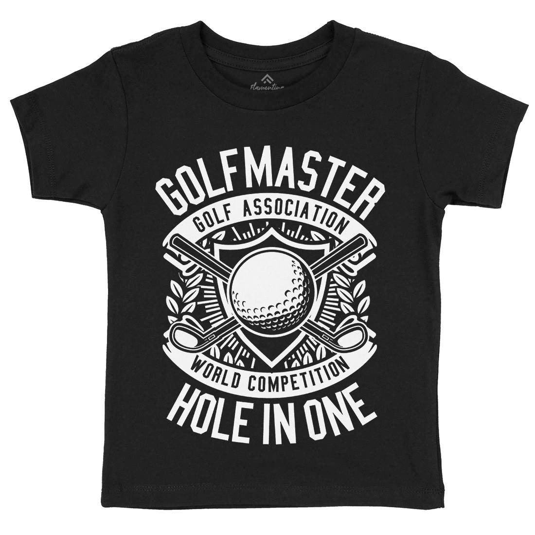 Golf Master Kids Crew Neck T-Shirt Sport B547