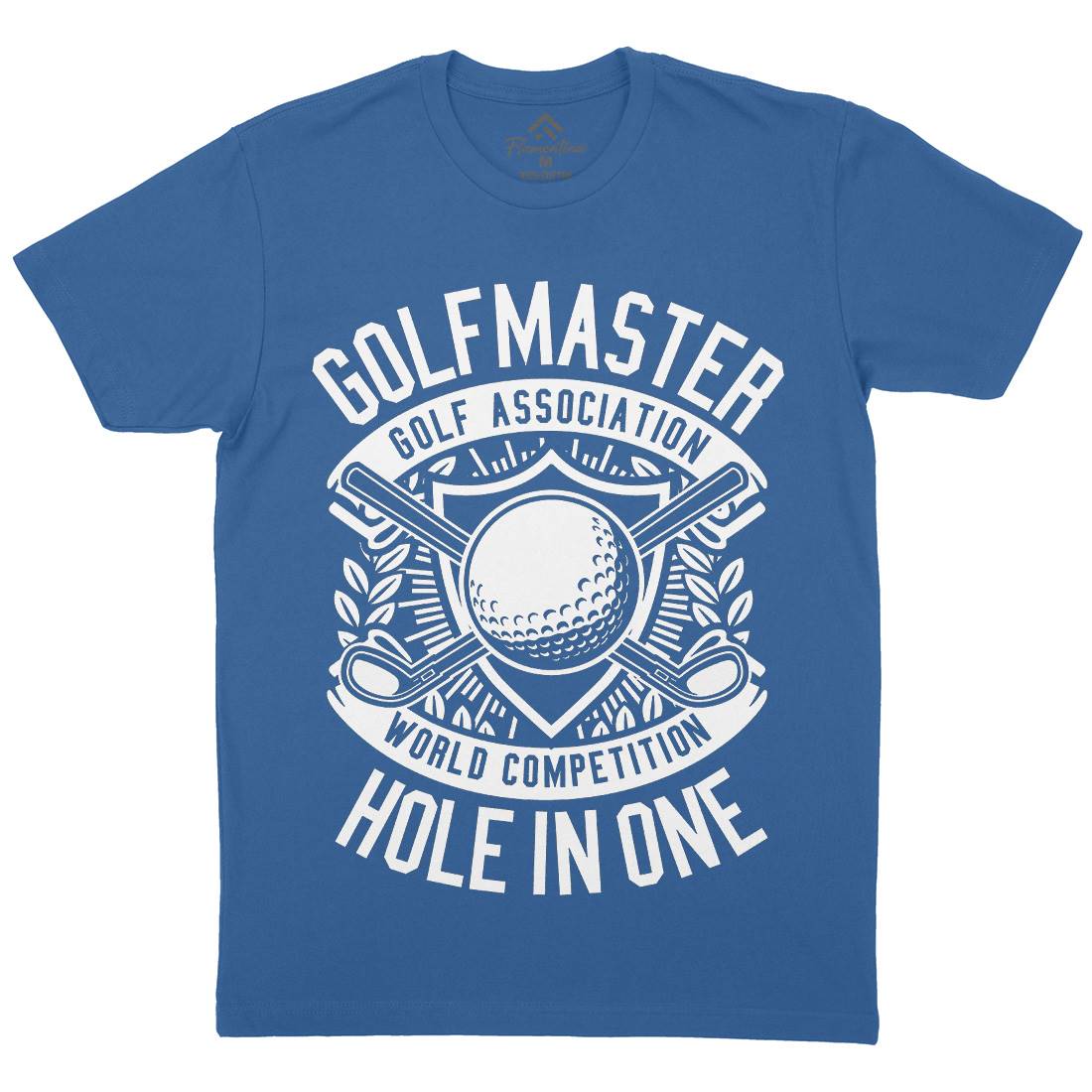 Golf Master Mens Crew Neck T-Shirt Sport B547