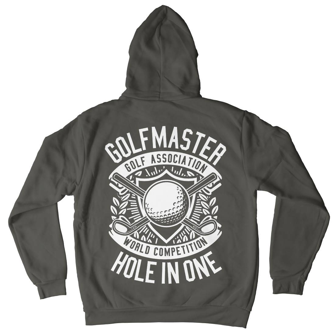 Golf Master Mens Hoodie With Pocket Sport B547