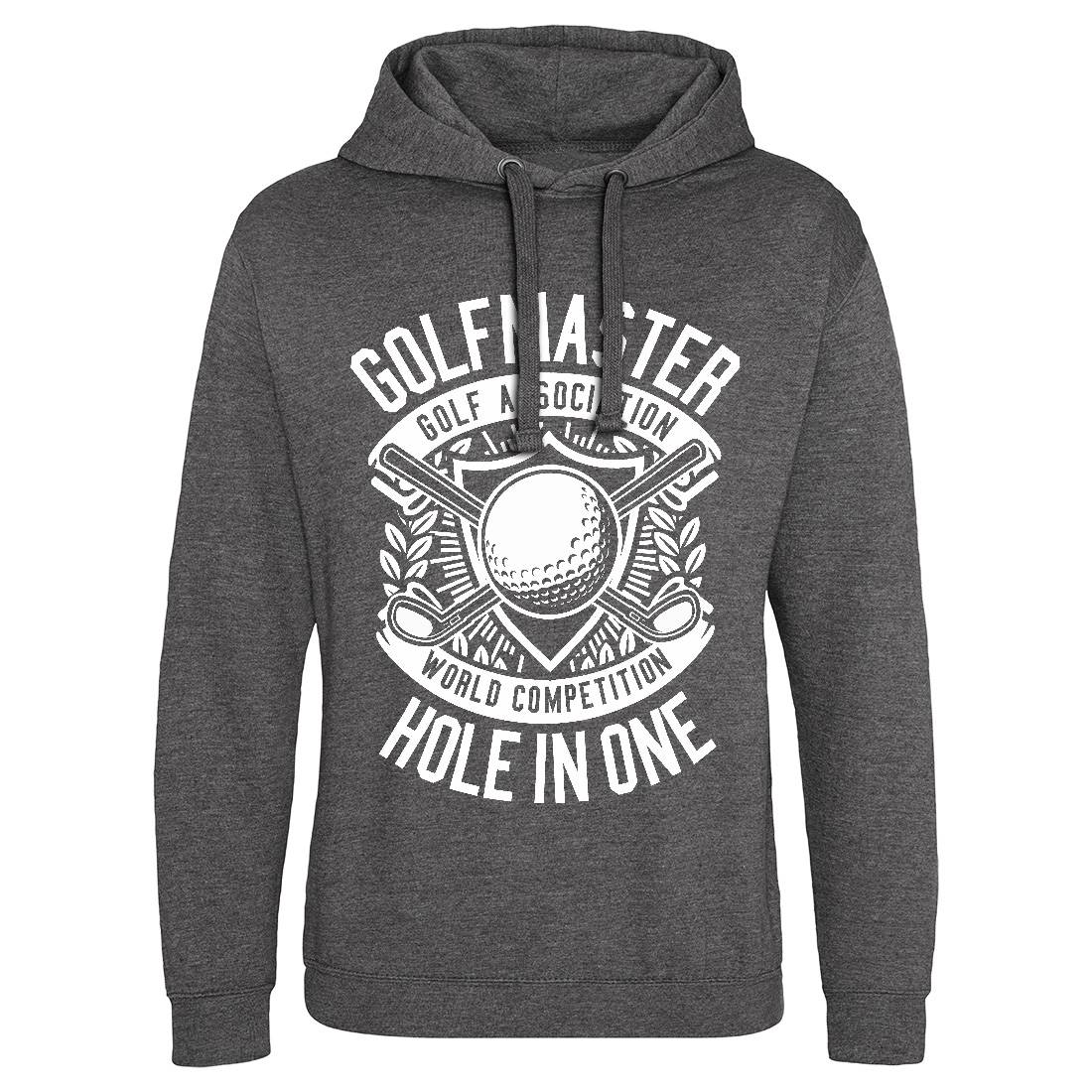 Golf Master Mens Hoodie Without Pocket Sport B547