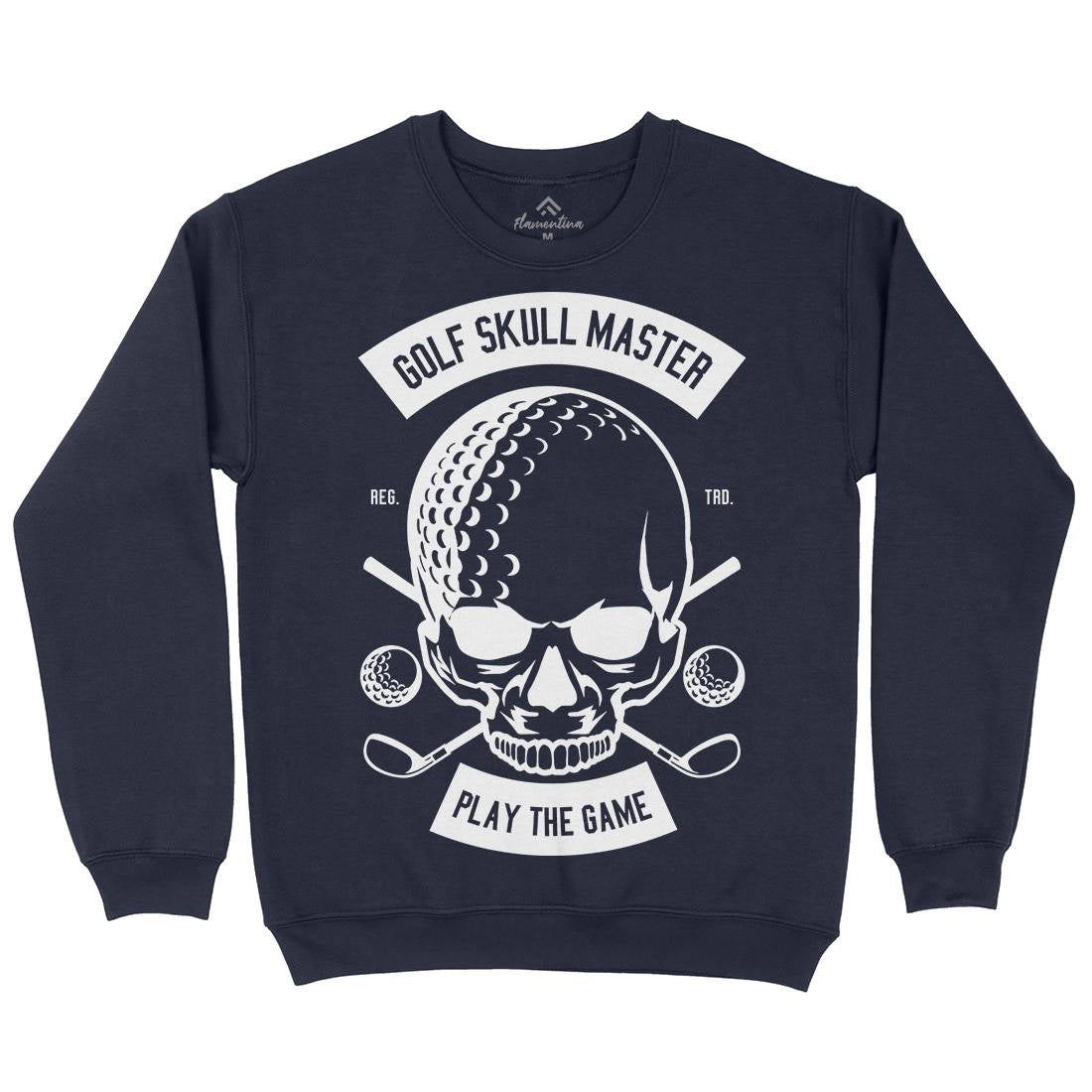 Golf Skull Master Kids Crew Neck Sweatshirt Sport B548
