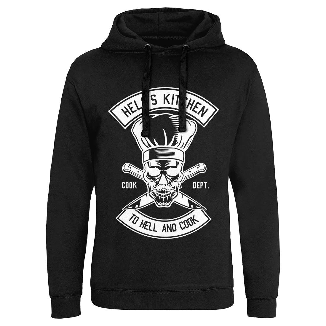Kitchen Hell Mens Hoodie Without Pocket Food B555