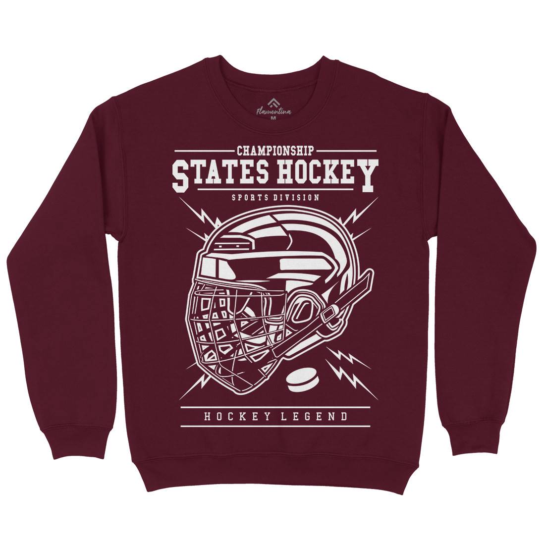 Hockey Kids Crew Neck Sweatshirt Sport B557
