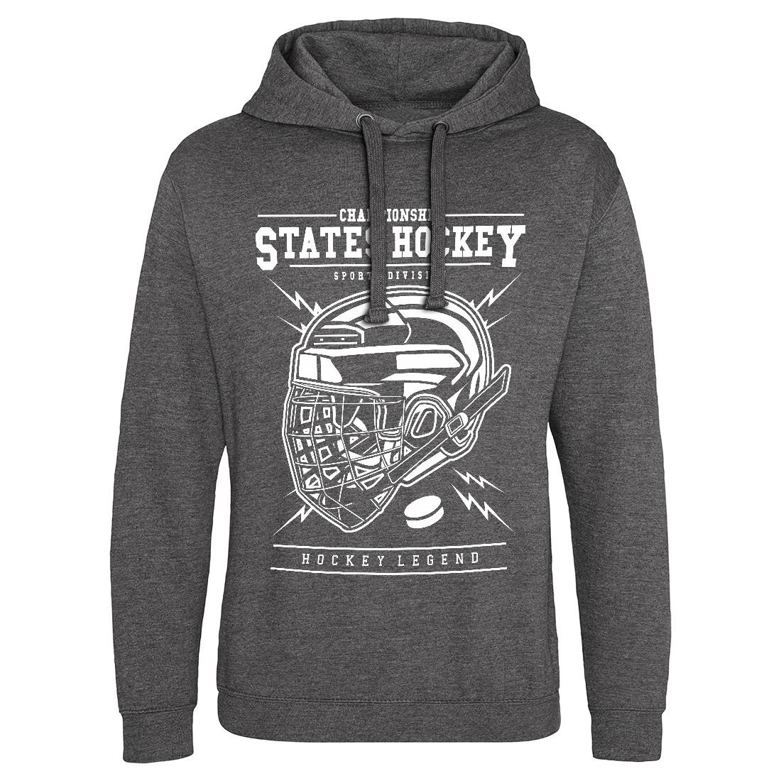 Hockey Mens Hoodie Without Pocket Sport B557