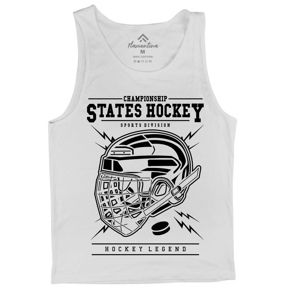 Hockey Mens Tank Top Vest Sport B557