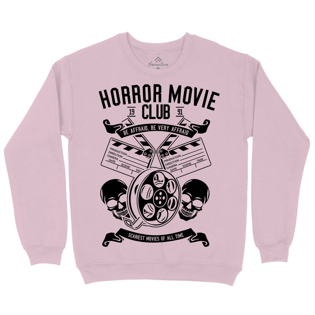 Horror Movie Club Kids Crew Neck Sweatshirt Horror B558