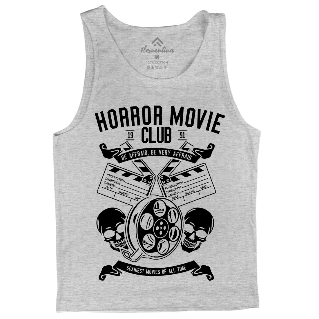 Horror Movie Club Mens Tank Top Vest Horror B558