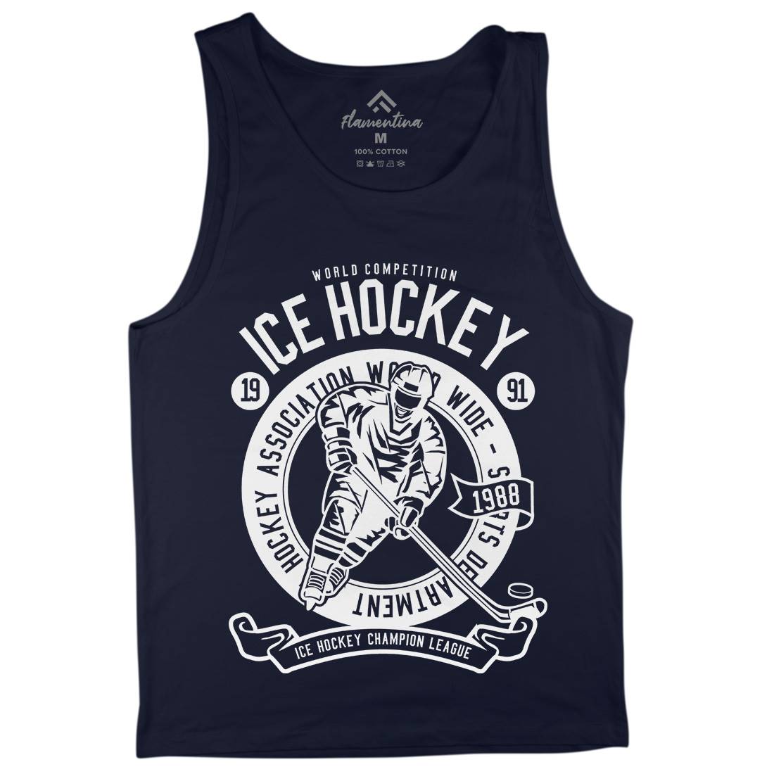 Ice Hockey Mens Tank Top Vest Sport B563