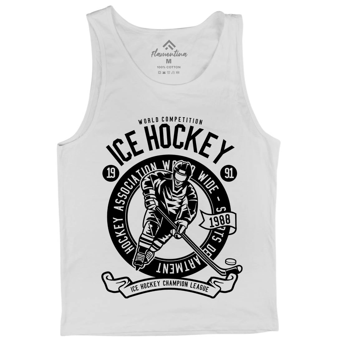 Ice Hockey Mens Tank Top Vest Sport B563