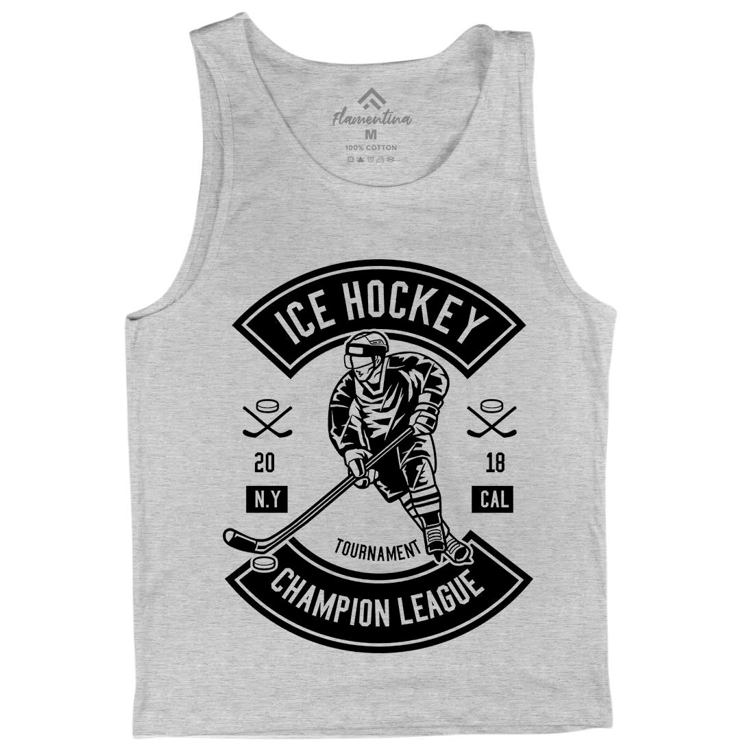 Ice Hockey Champion League Mens Tank Top Vest Sport B564